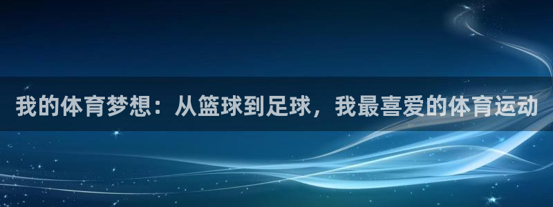 必发官方正版app五金厂：我的体育梦想：从篮球到足球