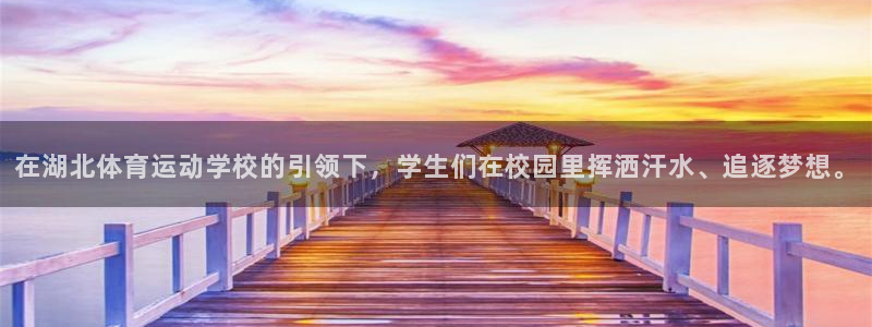  必发官网手机版式：在湖北体育运动学校的引领下，学生们在校园里
